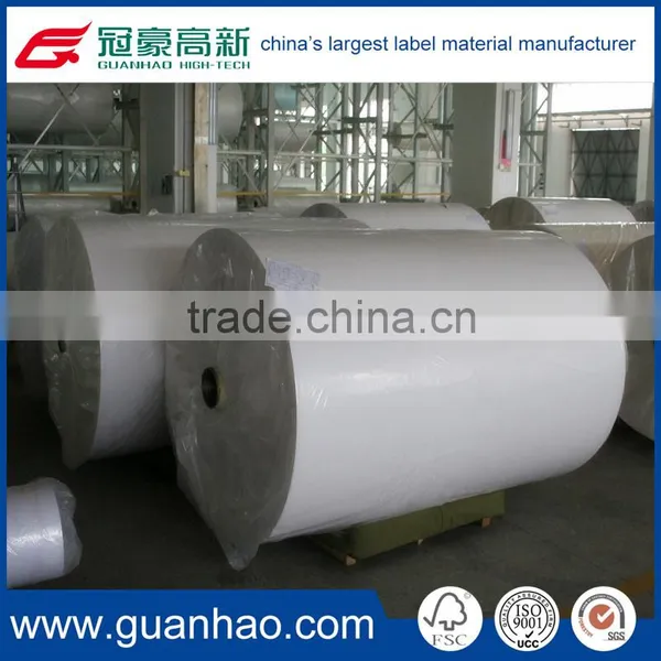 Jumbo Roll of Waterproof Self Adhesive Thermal Label Meterials for Supermarket Shelf Label