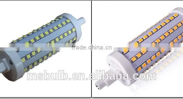 China LED Bulb R7S LED Ceramic Flood Light 189mm 2835 SMD 15W Linear Dimmable Replace J118 Halogen Lamp photo-2