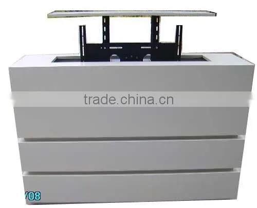 Remote Control 360" Swivel Bed Furniture tv Cart Lift Mechanism photo-2