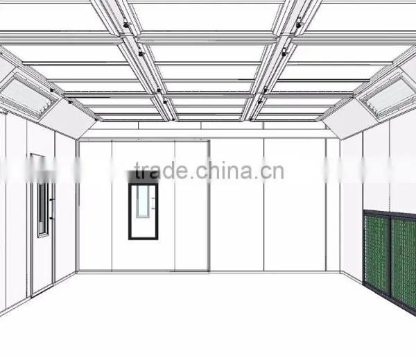 JF Outdoor Spray Booth Pressurized Spray Booth Water Curtain Spray Booth photo-5