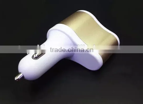Hot Selling Universal Usb Car Charger, 3 in 1 Cigarette Car Charger for IPhone/samsung photo-3