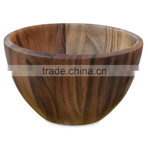 Acacia Wood Bowl /wooden Bowl Bulk Manufacturer Natural Finishing photo-4