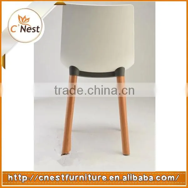 Modern Outdoor Leisure Wooden Leg Chair For Sale