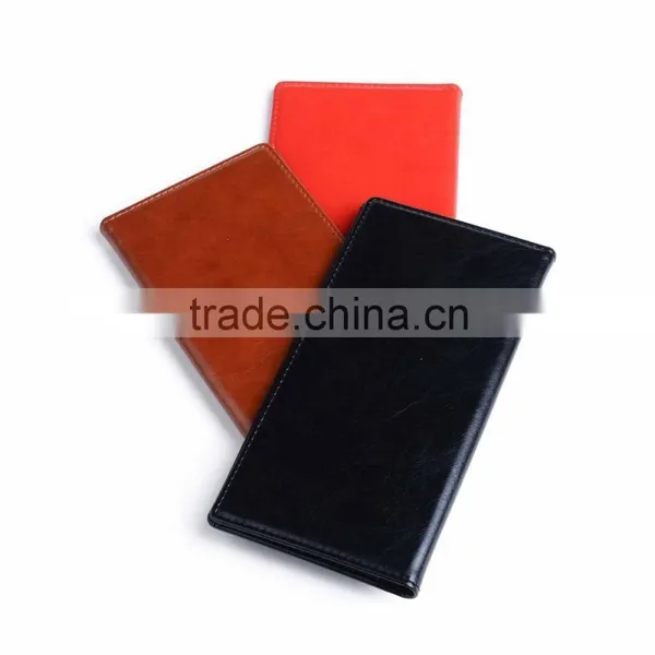 Factory Price Leather Checkbook Holder Leather Checkbook Case photo-3