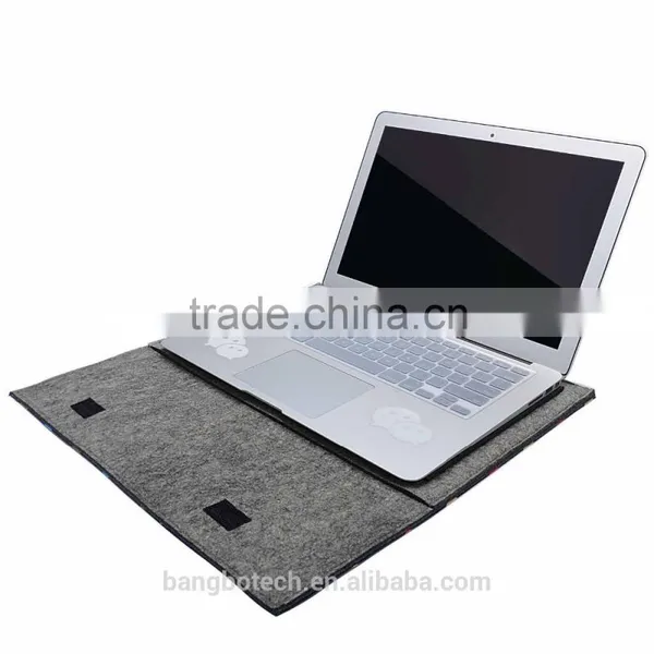 Felt Sleeve Bags for Mabook Laptop Canvas Sleeve Case for Notebook Carrying photo-6
