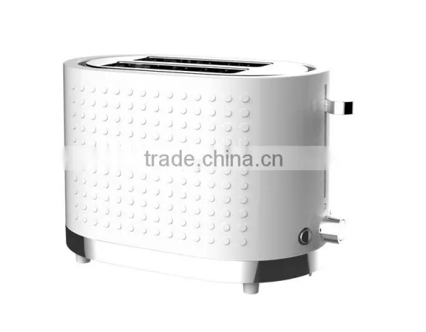 Hot selling pop up 1000W 2 slice toaster/ bun toaster/ bread toaster machine