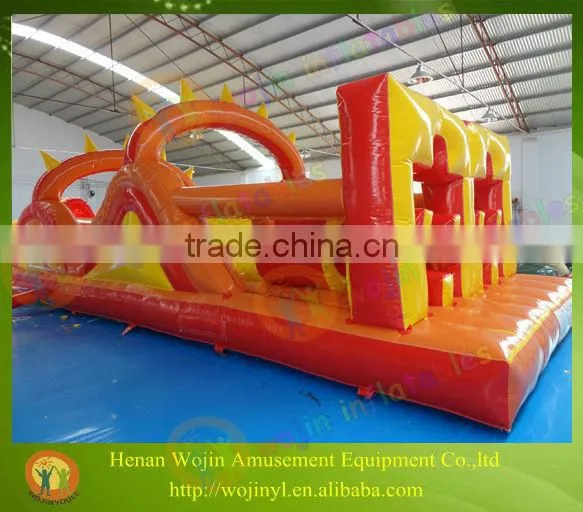 Cheap Inflatable Obstacle Course/funny Obstacle Course for Sale