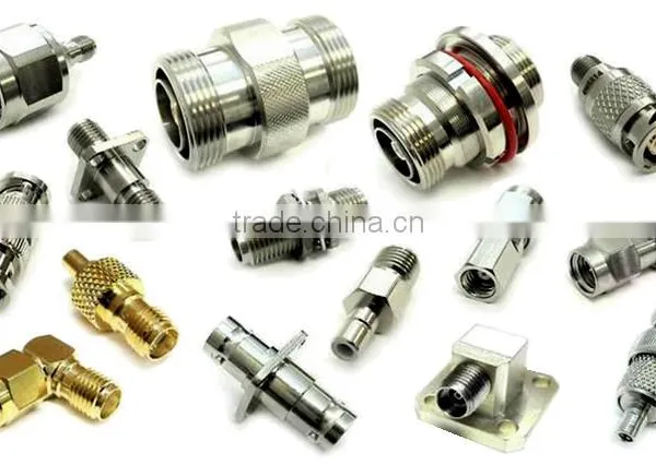 RF Adaptor rf Connector Adaptor N Type Female to BNC F Type SMA SMB QN FME Connector Adapters 7/16 Connector Male or Female