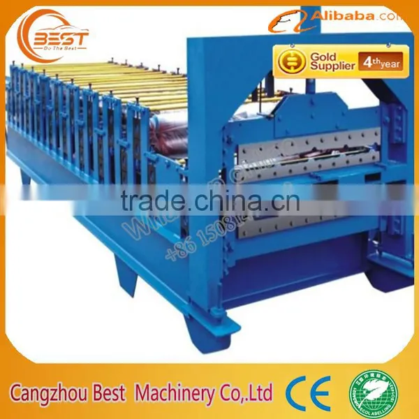 Roof Panel Roll Forming Cutting Double Glazing Machine photo-6