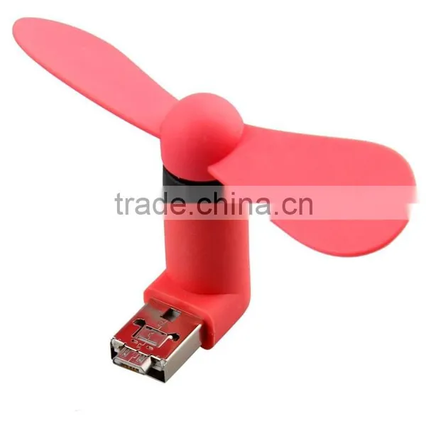 Pocket-size OTG Android Mobile Phone Computer Portable Mini Fan photo-2