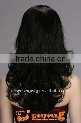 Synthetic Curly Full Lace Wig, Half Wigs for Black Hair,3/4 Wigs photo-3