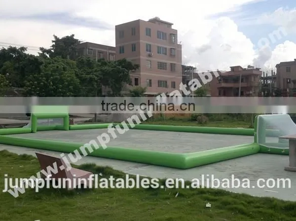 First-class Inflatable Football Bubble Pitch/Large Football Field for Bumper Bubble Playground photo-3