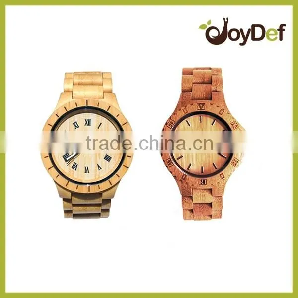 Wholesale Price Unisex Bamboo Watches Brands, Hot Sale Wooden Bamboo Watch | Big Dial Watch photo-3