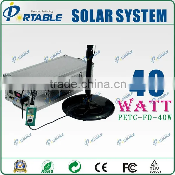 Wholesale Portable 40W Home Solar Systems photo-2