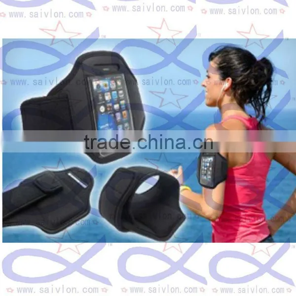 Neoprene Cell Phone Pouch With Strap photo-5