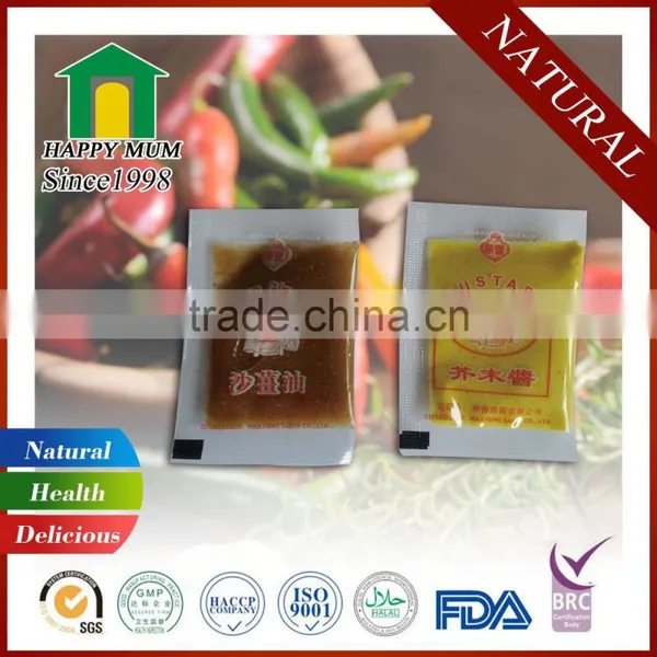 Mini Ginger Sauce/sachet Ginger Oil/ Soy Sauce 8g photo-4