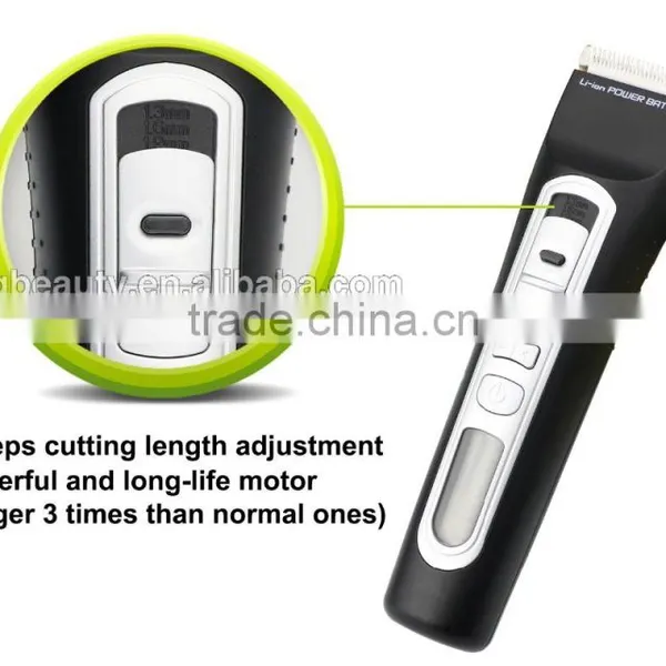Wholesale Barber Supplies Hair Salon Tools Equipment LCD Salon Electric Hair Clippers With CE Certification photo-4