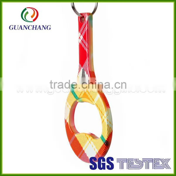 Badminton Racket Shape 3d Metal Beer Bottle Opener photo-2