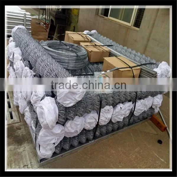 2.0 mm Diameter High Quality Galvanized Decorative Chain Link Fence for Sale photo-6