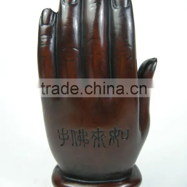 Monkey King on God Hand Chinese Statue Amulet photo-3