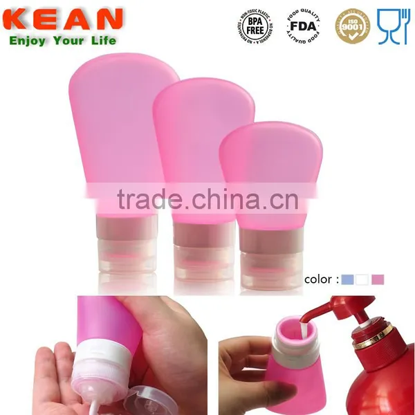 Silicone Bpa Free Travel Set Bottles Travel Dispenser Bottle photo-4