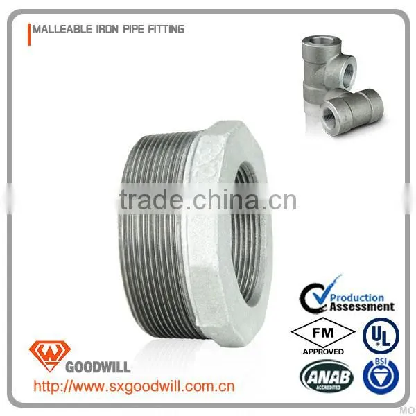 Newest Malleable Iron Pipe Fittings Metric Bushing photo-3