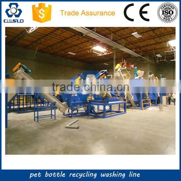 AUTOMATIC PET BOTTLE CRUSHING AND RECYCLING MACHINE, PET BOTTLE WASHING DRYING RECYCLING LINE photo-3