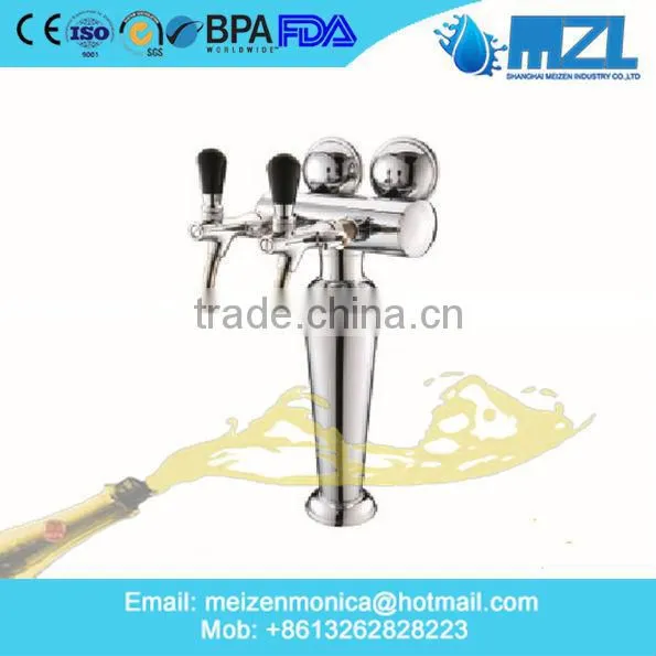 MZL Hot Selling One/two/three Way Draft Beer Tower for Restaurant, Bar China Manufacturer photo-6