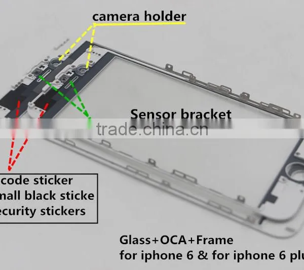 Camera Frame and Proximity Sensor Frame for Iphone6 Series Light Sensor Plastic Holder Clip Ring Bracket Light Sensor Bracket photo-4