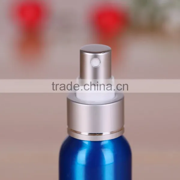Wholesale 30ml-500ml Cosmetic Packaging Bottle Blue Aluminum Perfume Bottle Aluminum Spray Bottle photo-6