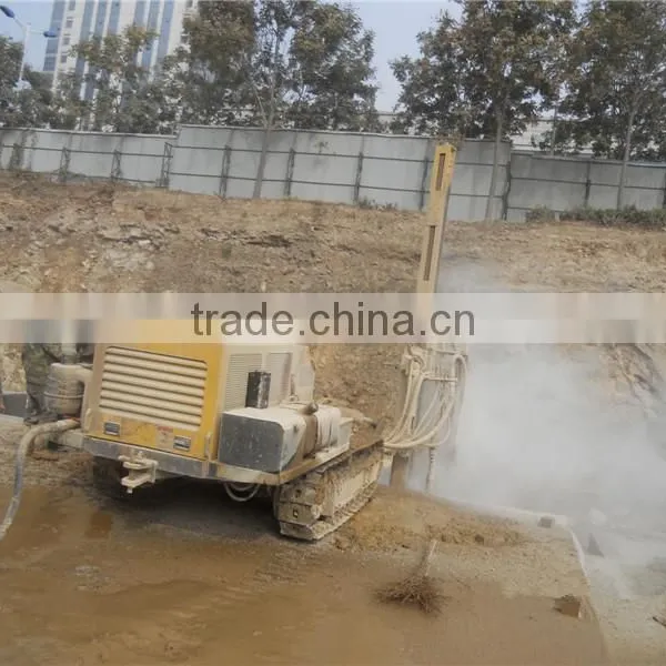 Medium Air Pressure Crawler Hydraulic Drilling Rig Z138YA For Depth 40 Meters photo-6