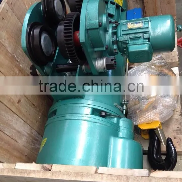 380v 0.5ton 6m Electric Wire Rope Pulling Hoist photo-6