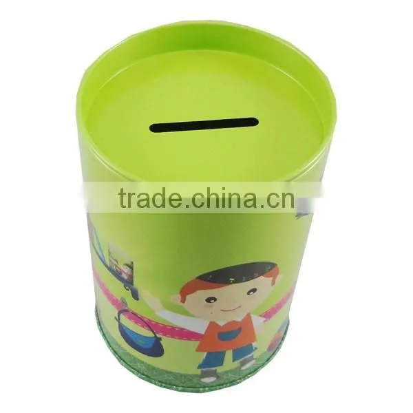 C135 Round Tin Money Box photo-4