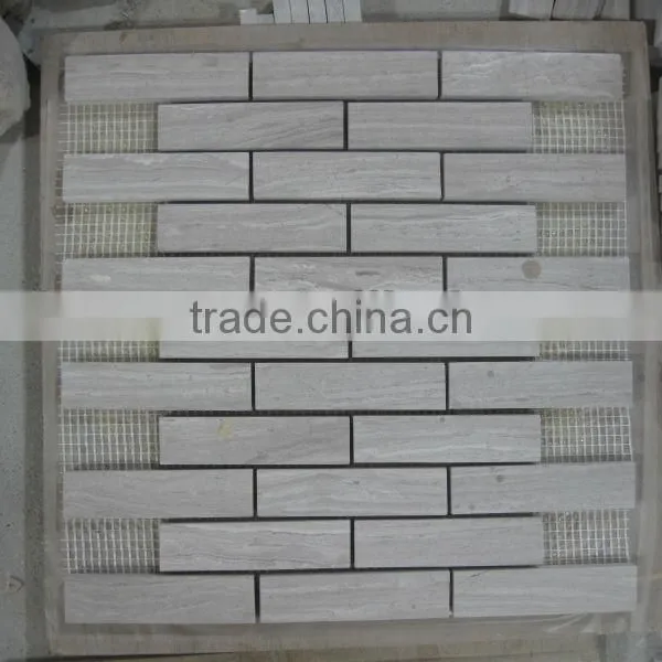 Carrara White Marble Mosaic Tile for Kitchen photo-5