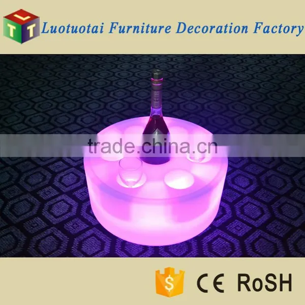 2015 Hot Sale Cheap Floating Led Plastic Wine Tray With Hole for Swimming Pool photo-6