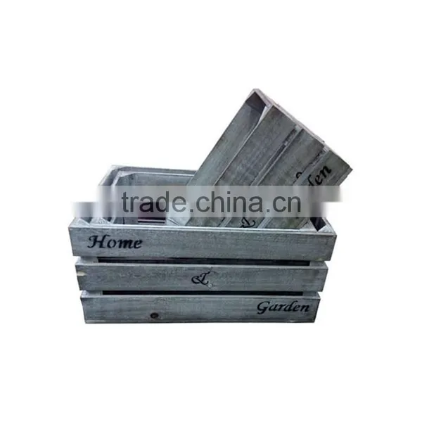 Wholesale Antique Home Storage Organization Style Packaging Wood Box photo-5