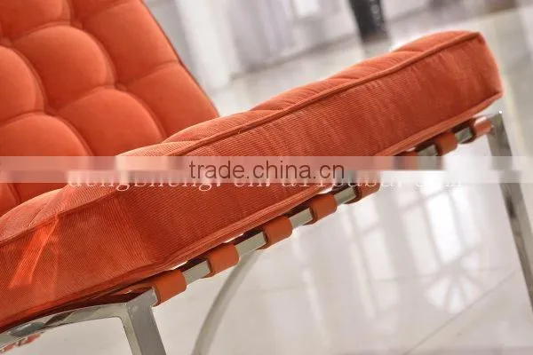 Fabric Barcelona Chair Home Furniture BY0402 photo-3