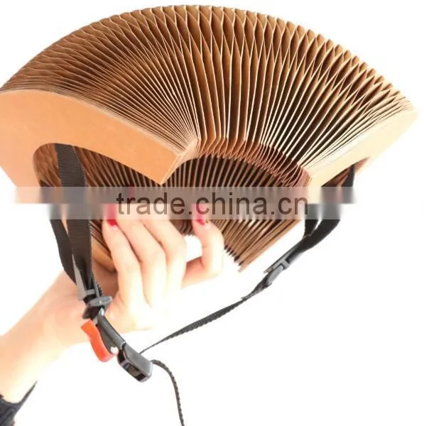 Creative Design Kraft Paper Material Safety Helmet ,nice Outlook Adjustable Safety Helmet Parts photo-2