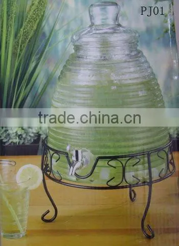 12L Glass Wine Cereal Dispenser PJ01 photo-3