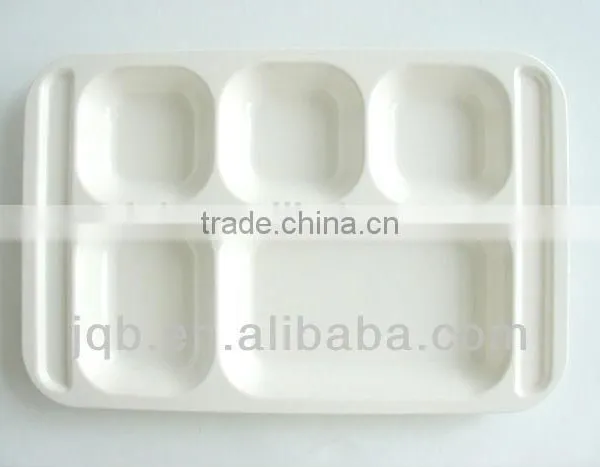 Square Melamine Mess Tray With Cover photo-4