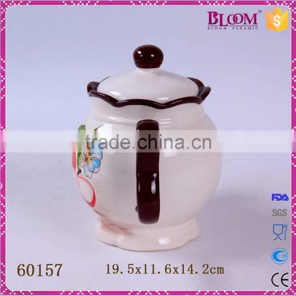 Decal Desgin Home Tableware for Cheap Ceramic Teapot photo-2
