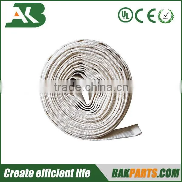 White PVC Lined Garden Canvas Water Hose For Irrigation photo-2