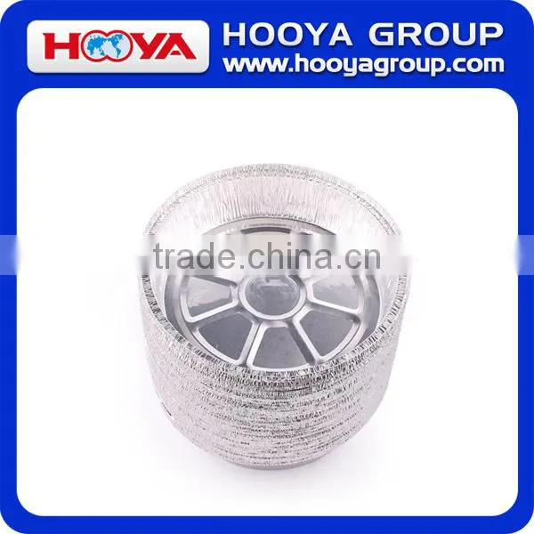 12PCS Disposable Round Aluminum Foil Pans Round Aluminum Foil Container Round Foil Take Out Pans photo-3