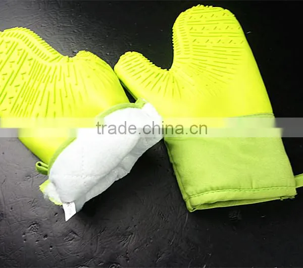 10121 Silicone Heat Resistant Grilling BBQ Gloves for Cooking, Baking photo-5