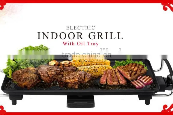 Cast Iron Homeuse Griddle Pan 2000w photo-2