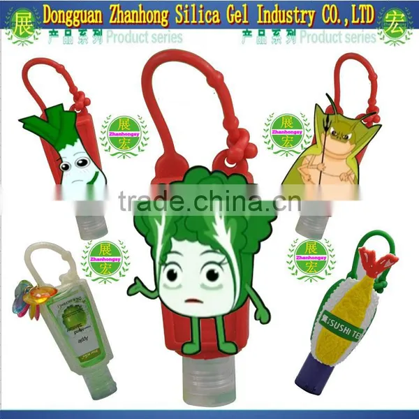 Lovely small capacity Cartoon silicone sets the shampoo