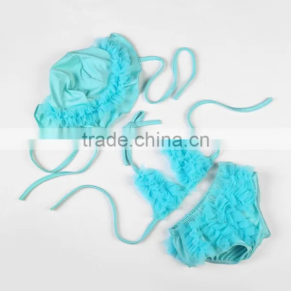 2017 Baby Summer Beach Clothing Set Baby Bikini Kids Swimwear Fashion Swimming Wear for Children photo-3