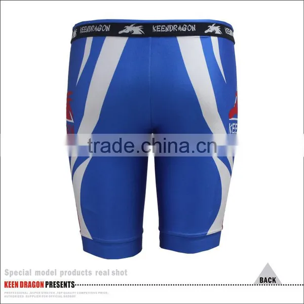 Wholesale Sportswear Mens Compression Pants Fight Shorts photo-3