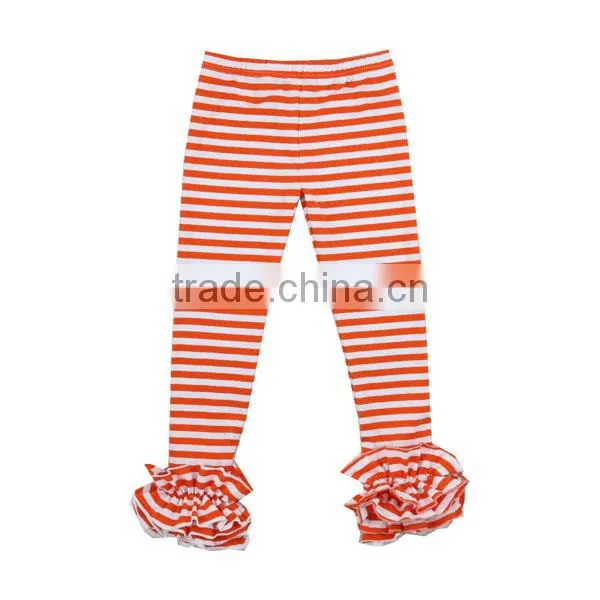2017 New Style Cotton Hot Kid's Ruffle Pants Leggings Children Christmas Leggings photo-5