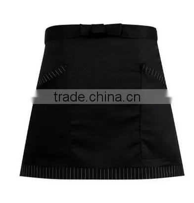 Unisex Morden Short Cafe Shop Aprons for Young Waitress Waiters photo-5